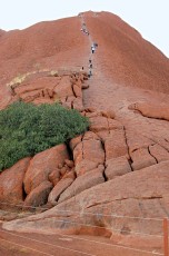 Uluru climbing