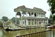 Peking Sommerpalast Marmorboot