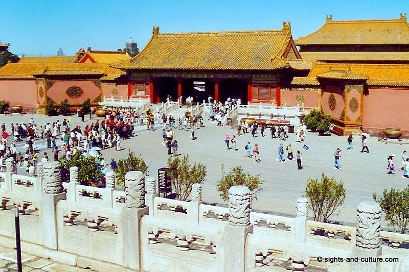 forbidden city - gate of celestial purity