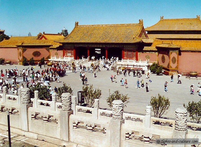 forbidden city - gate of celestial purity