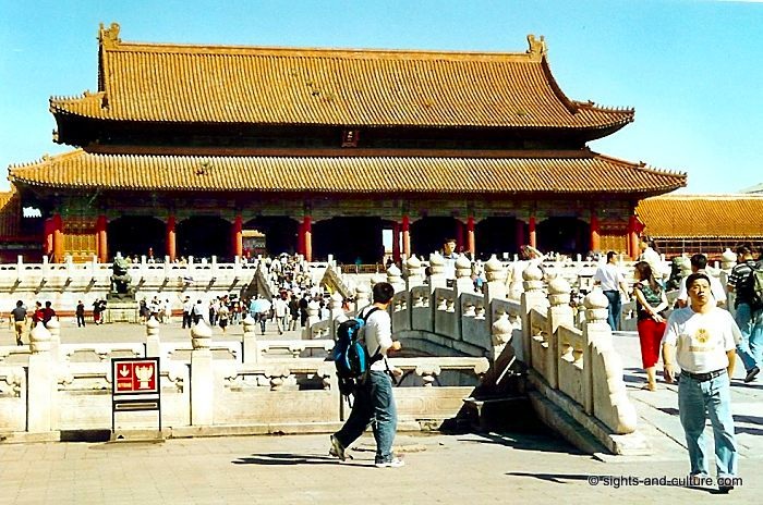 forbidden city - gate of supreme harmony