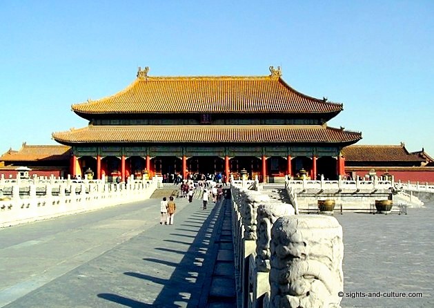 forbidden city - hall of celestial purity