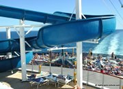 Costa Atlantica water slide