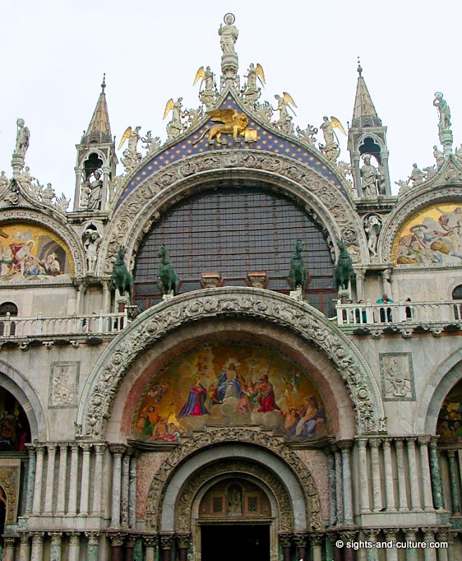 St Mark's Basilica portal, Venice