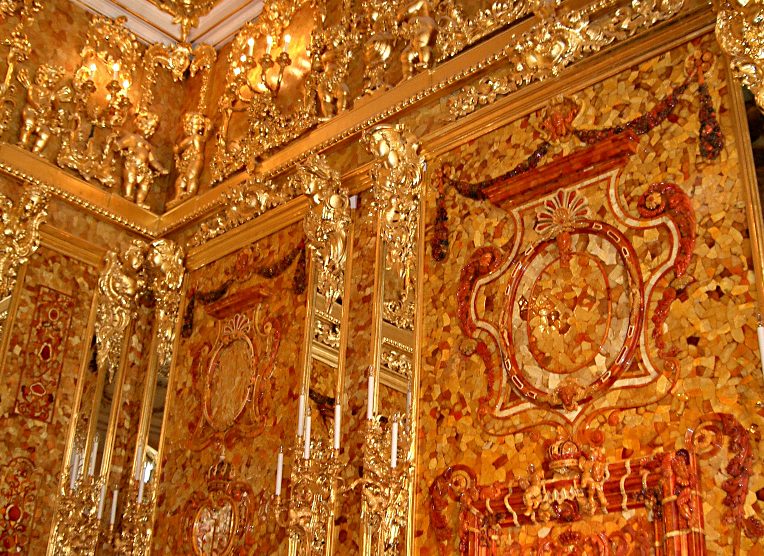 Saint Petersburg, Catherine Palace - Amber Room